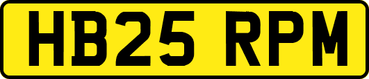 HB25RPM