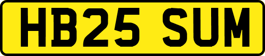 HB25SUM
