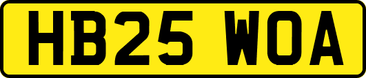 HB25WOA