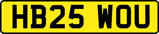 HB25WOU