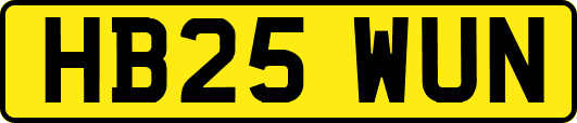 HB25WUN