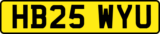 HB25WYU