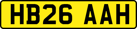 HB26AAH