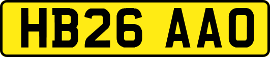 HB26AAO