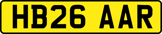 HB26AAR