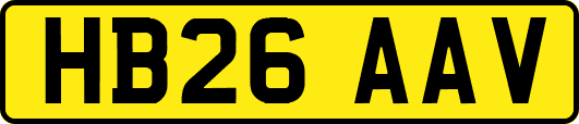 HB26AAV