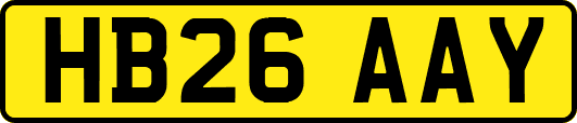 HB26AAY