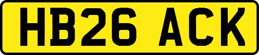 HB26ACK