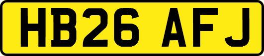 HB26AFJ