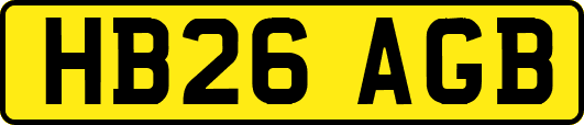 HB26AGB