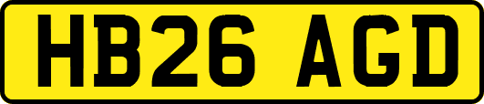 HB26AGD