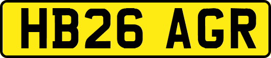 HB26AGR