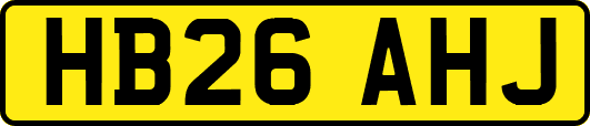 HB26AHJ