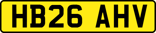 HB26AHV