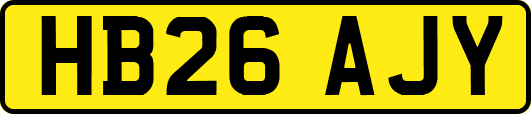 HB26AJY