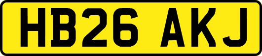 HB26AKJ