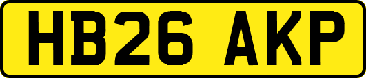 HB26AKP