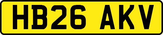 HB26AKV