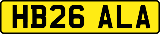 HB26ALA