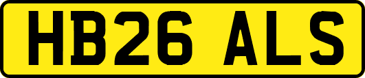 HB26ALS