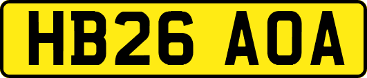 HB26AOA
