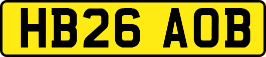 HB26AOB