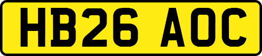 HB26AOC