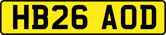 HB26AOD