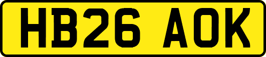 HB26AOK