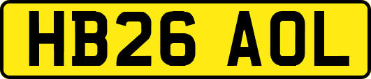 HB26AOL