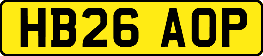HB26AOP