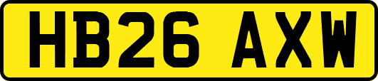 HB26AXW
