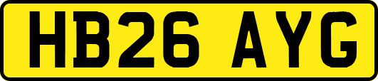 HB26AYG