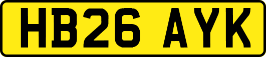 HB26AYK