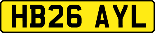 HB26AYL
