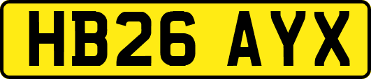 HB26AYX