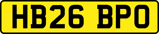 HB26BPO