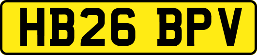 HB26BPV