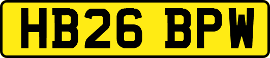 HB26BPW