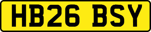 HB26BSY