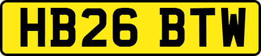 HB26BTW