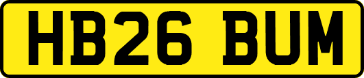HB26BUM