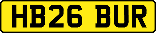 HB26BUR