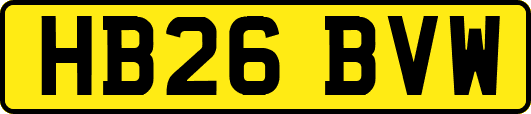 HB26BVW