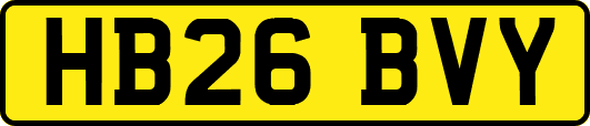 HB26BVY