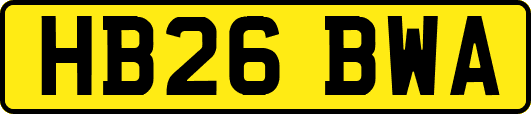 HB26BWA