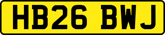 HB26BWJ