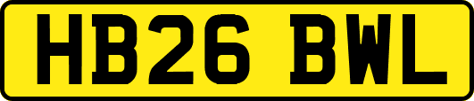 HB26BWL