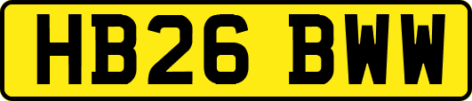 HB26BWW