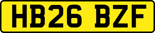 HB26BZF